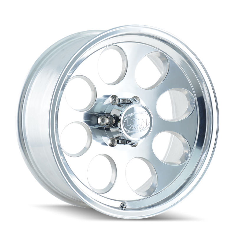 ION Type 171 17x9 / 8x165.1 BP / 0mm Offset / 130.8mm Hub Polished Wheel 171-7981P