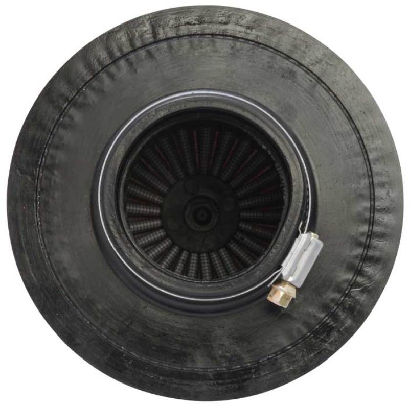 AEM Dryflow Air Filter - Round Tapered 6in Base OD x 5in Top OD x 5.5in H x 2.5in Flange ID 21-201D-XK