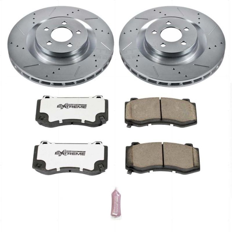 Power Stop 05-10 Chrysler 300 SRT8 Front Z26 Street Warrior Brake Kit K4695-26