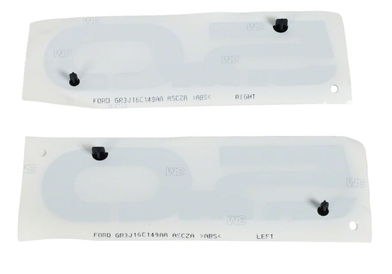 Ford Racing 15-17 Ford Mustang 5.0L Fender Emblem Black M-1447-M50AB