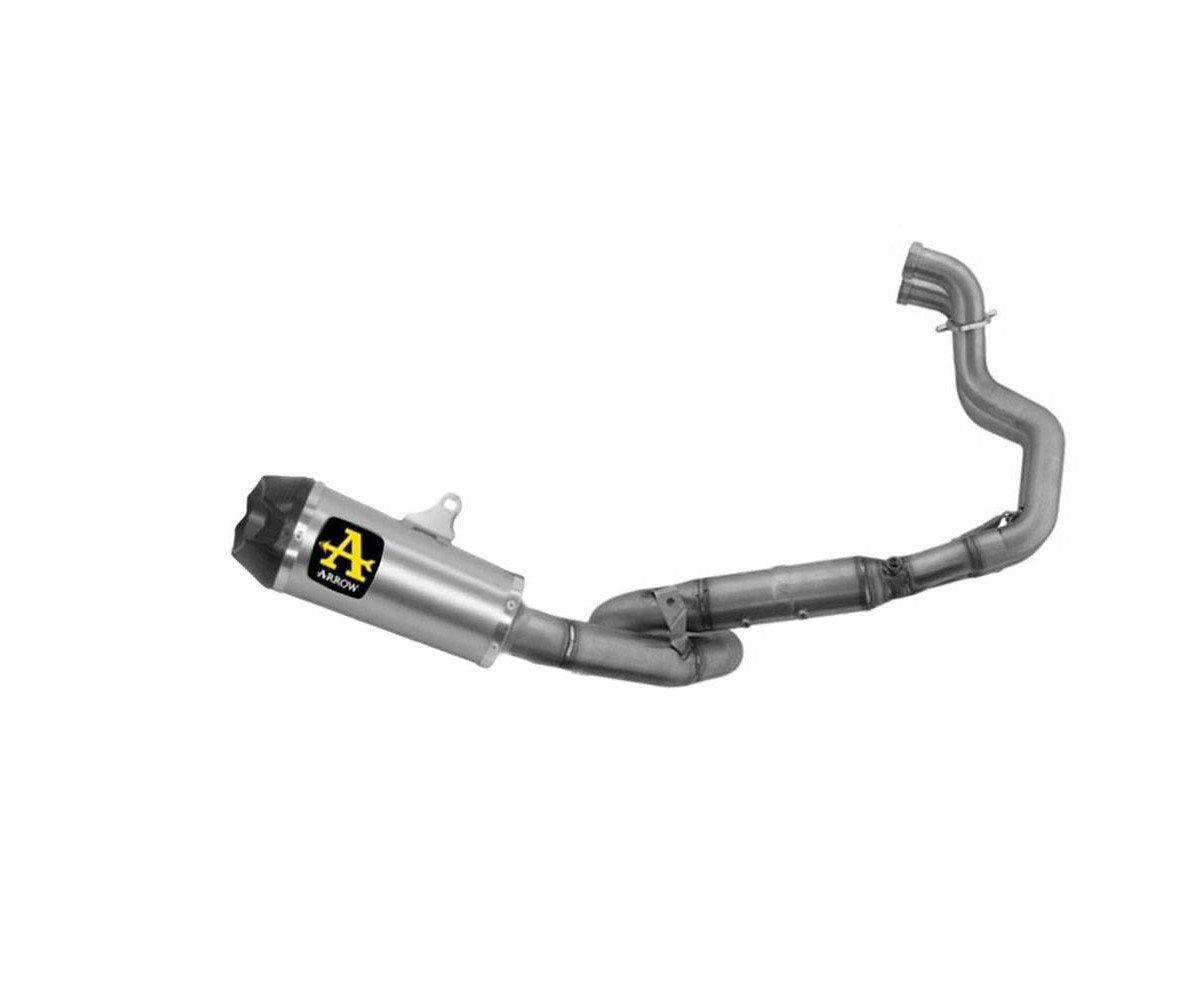 IN STOCK 71956PKW Arrow Suzuki GSX-8S 2023 - 2024 - 2025 Works Titanium Full System Exhaust, Titanium