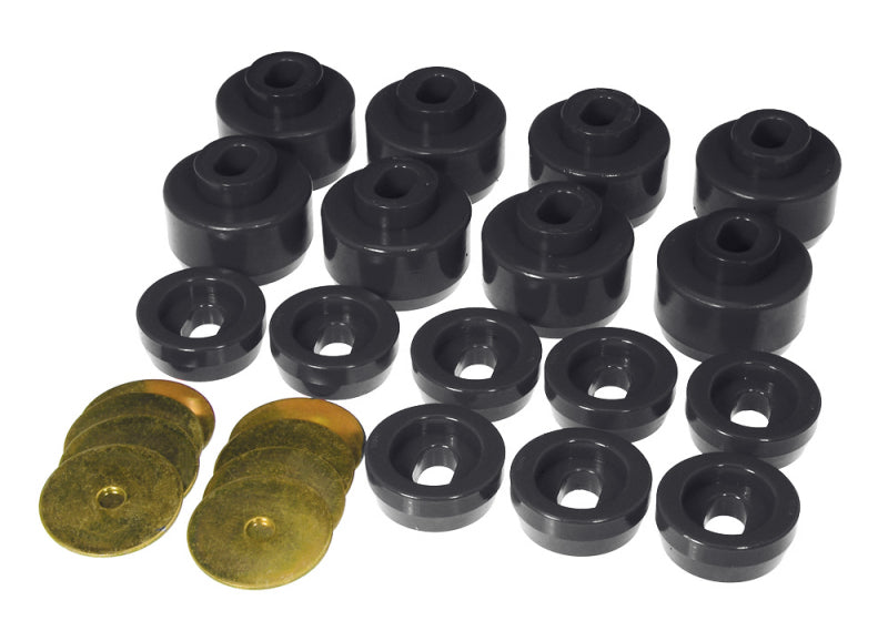 Prothane 99-06 Chevy Silverado 2/4wd Body Mounts - Black 7-141-BL