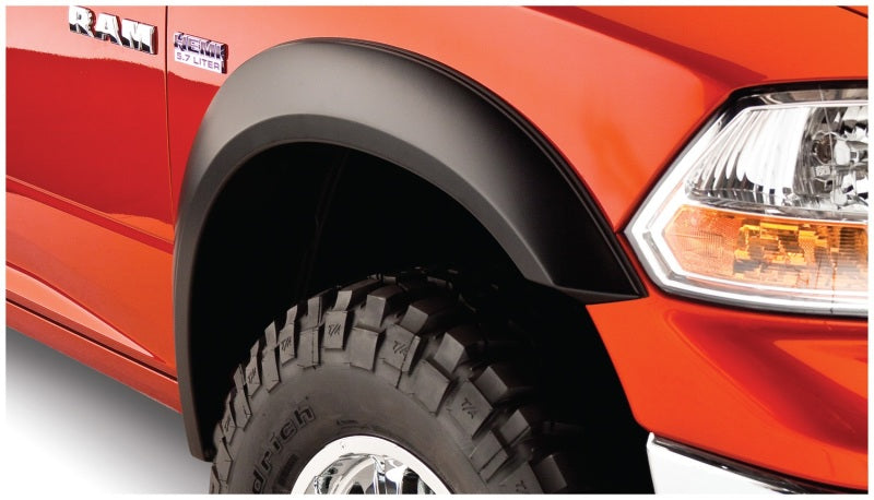 Bushwacker 06-08 Dodge Ram 1500 Fleetside Extend-A-Fender Style Flares 4pc 97.9/98.3in Bed - Black 50912-02