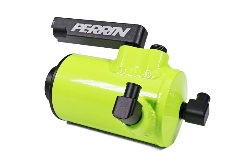 Perrin 22-23 Subaru WRX Air Oil Separator - Neon Yellow PSP-ENG-611NY