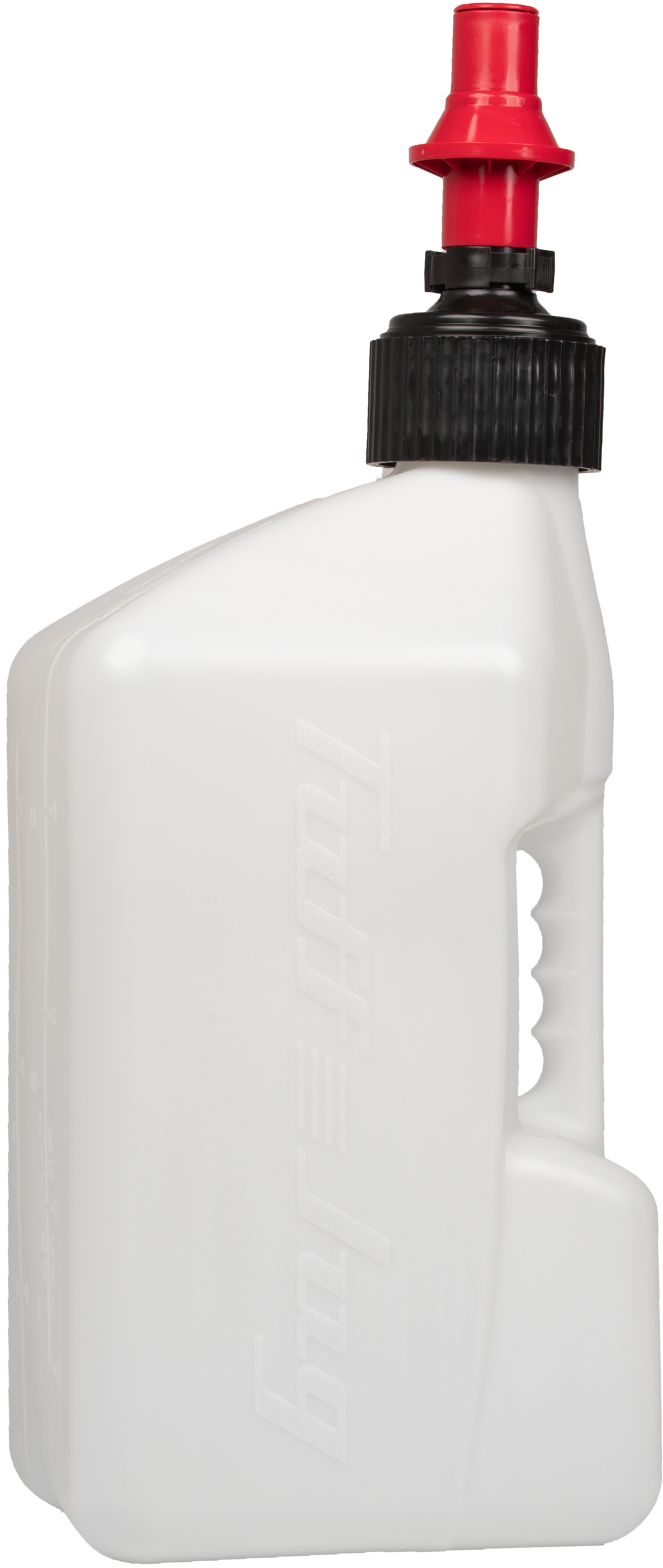 TUFF JUG Utility Container White W/Red Cap 5gal WURR
