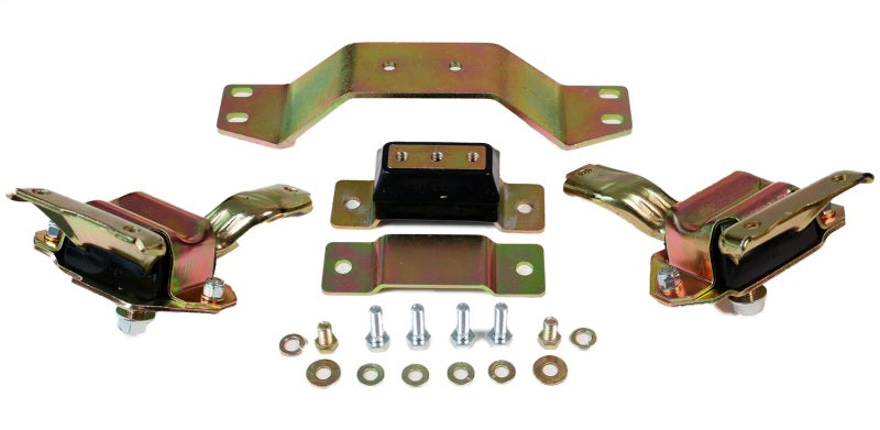 Energy Suspension 99-04 Ford Mustang 4.6L V8 Black Motor & Transmission Mount Set 4.1130G