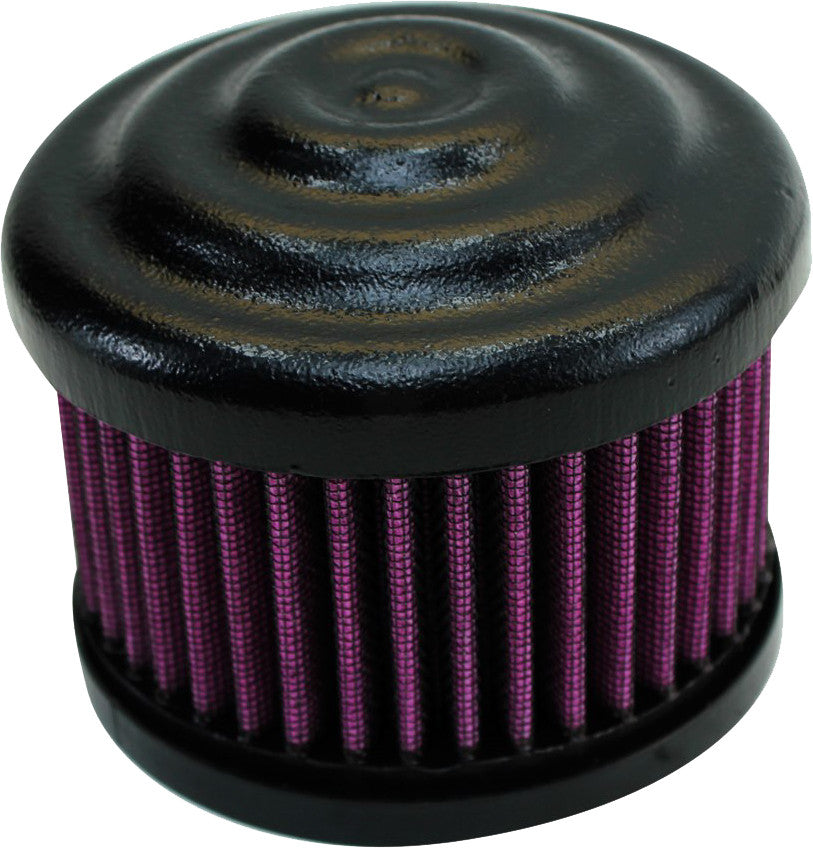 TC BROS Ripple Air Cleaner Hd Cv Carbs & Efi (Black) 109-0130