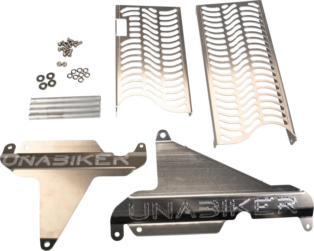UNABIKER Radiator Guard Natural Kaw KKX21250-A
