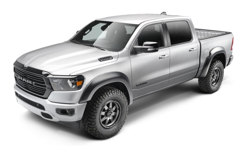 Bushwacker 19-22 Ram 1500 (Excl. Rebel/TRX) 67.4 & 76.3in Bed Extend-A-Fender Flares 4pc - Smth Blk 50926-02