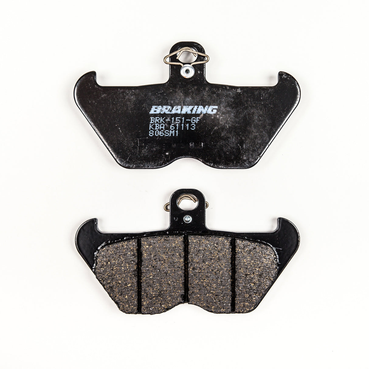 BRAKING Brake Pad Set Semi-Metallic 806SM1