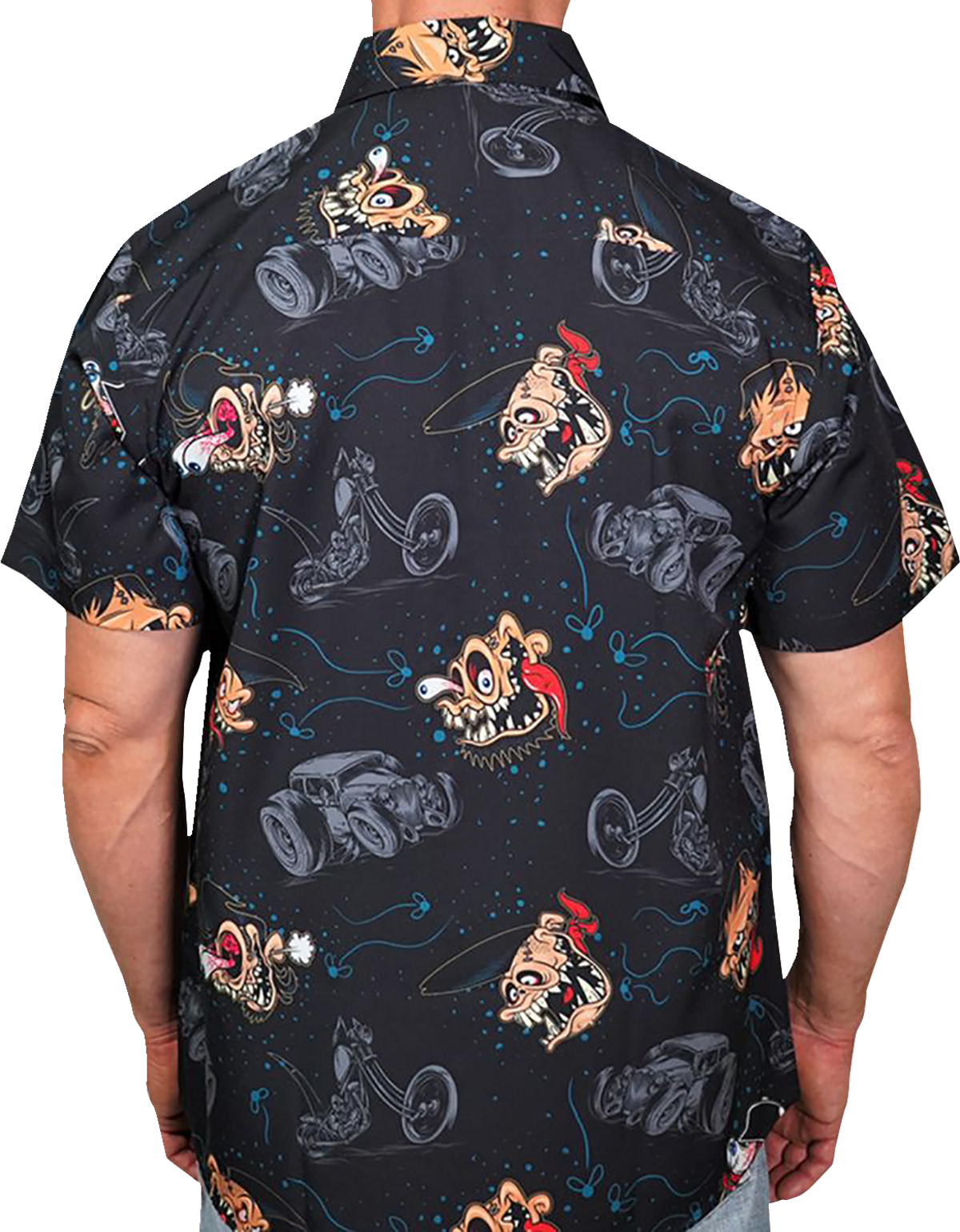 LETHAL THREAT Monster Built Shirt - Black - 3XL MG60130XXXL