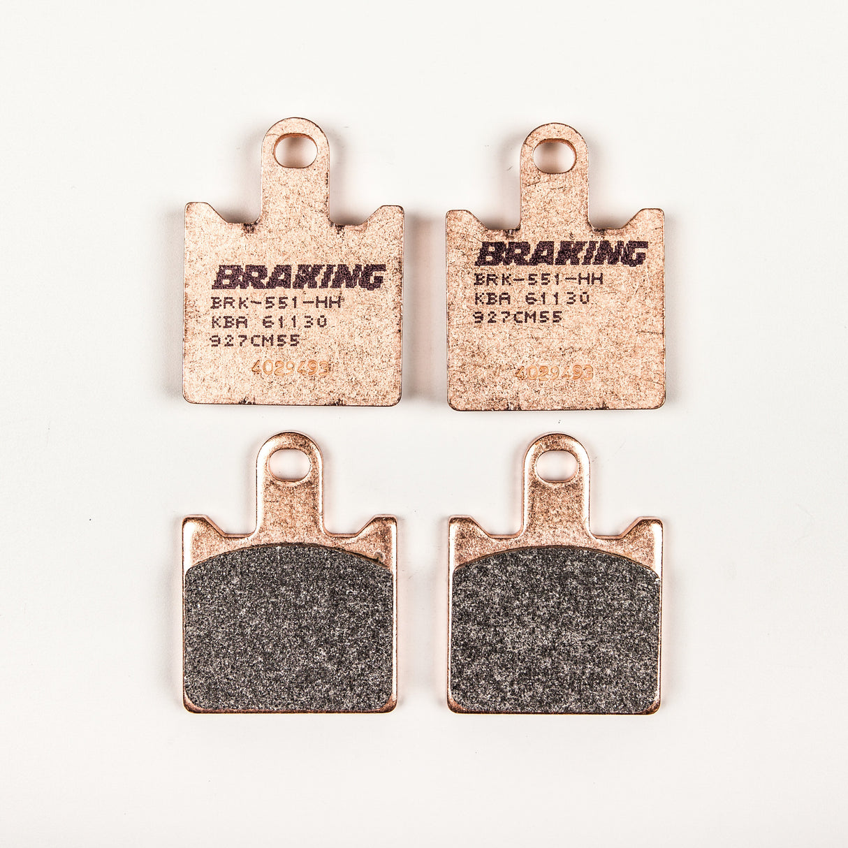 BRAKING Brake Pad Set Sintered Sport 927CM55
