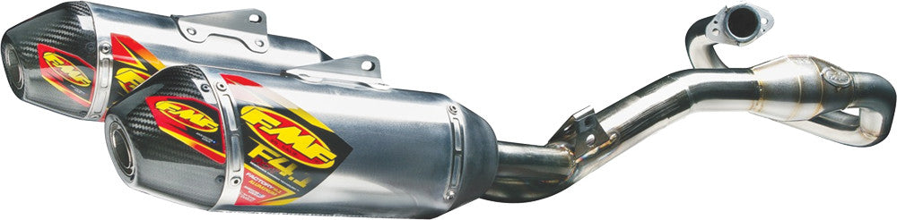FMF Factory 4.1 Rct S/S Alum Full Sys Dual M-Bomb Crf250 14 41531