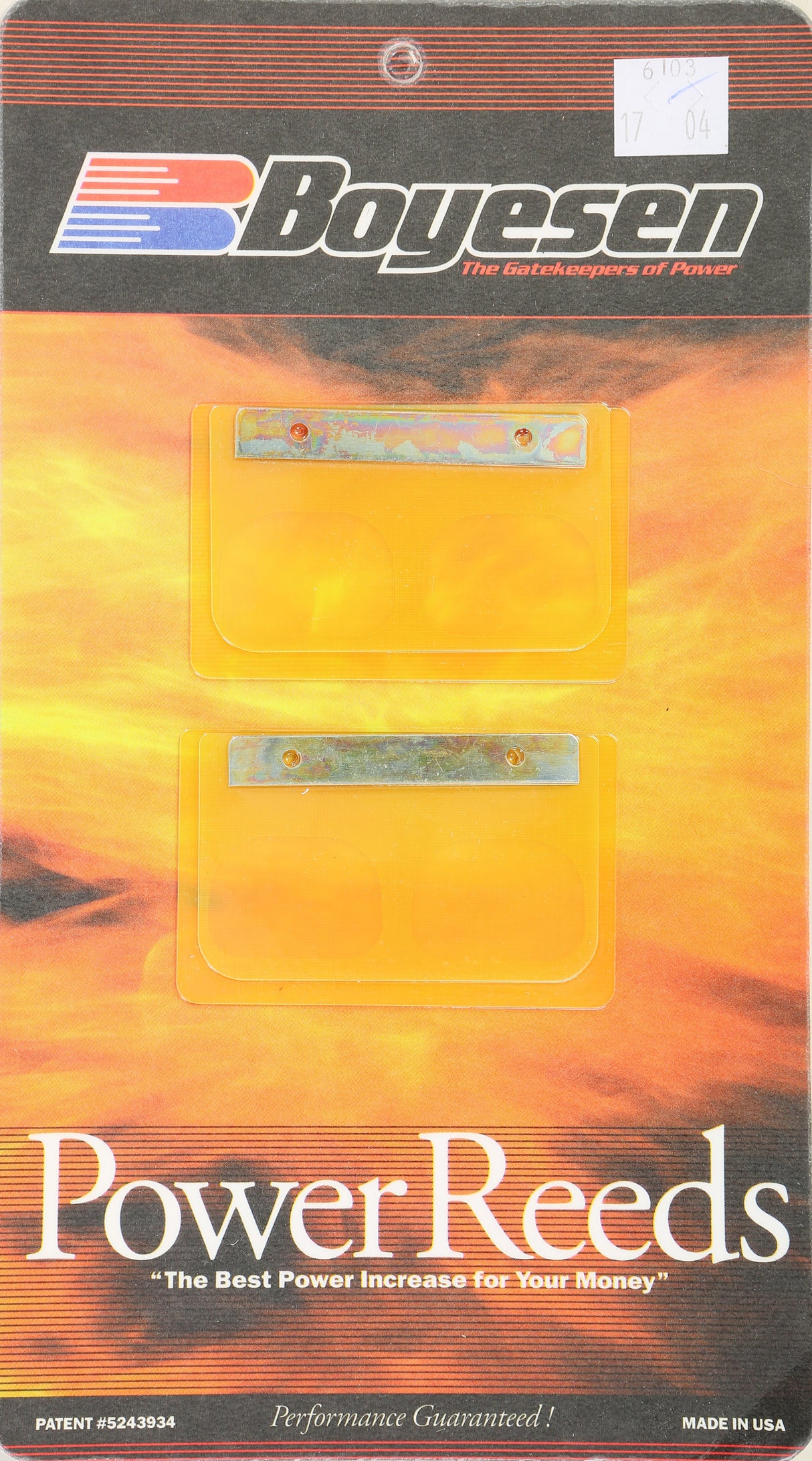 BOYESEN Motorcycle Reeds 6103