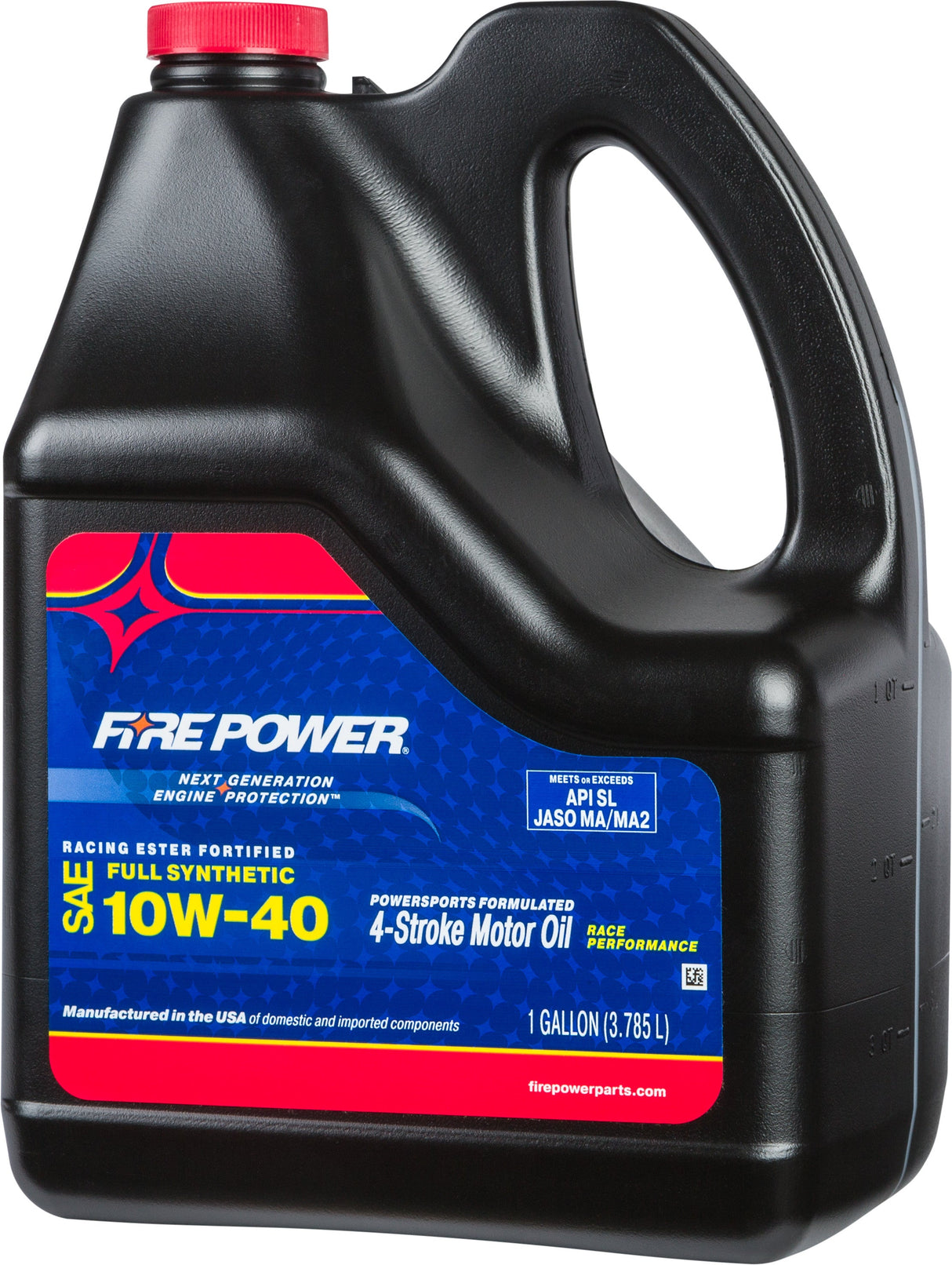 FIRE POWER Synthetic 4-Stroke Oil W/Ester 10w-40 Gal 4/Case 196985