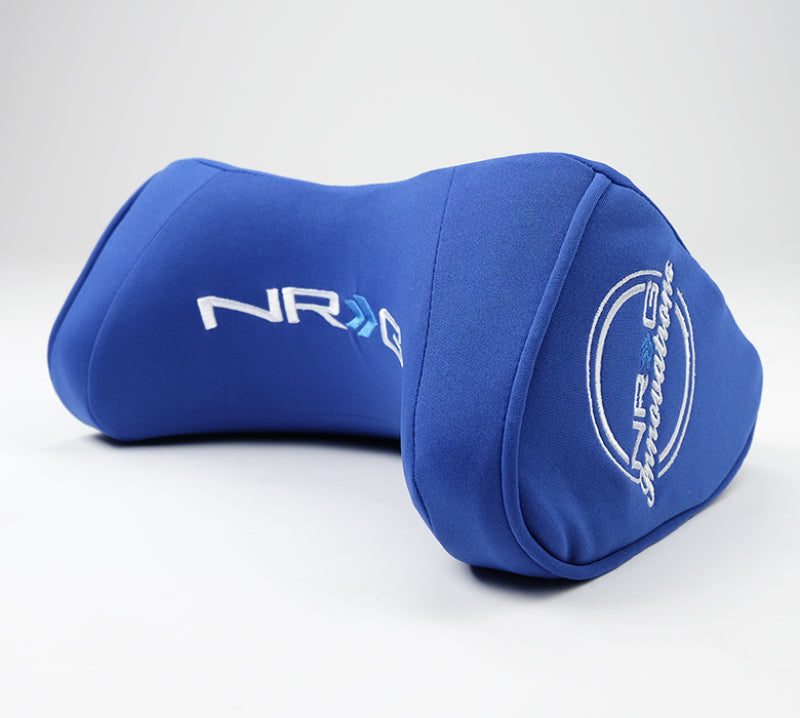 NRG Memory Foam Neck Pillow For Any Seats- Blue SA-001BL