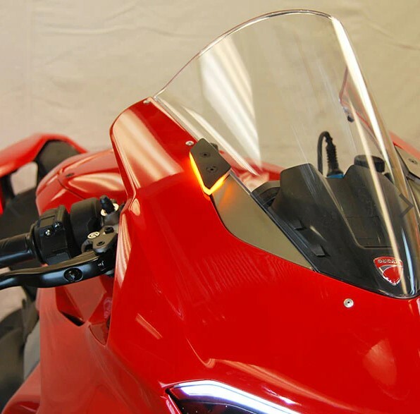 NEW RAGE CYCLESMirror Block Off Turn Signals DucV2-MBO