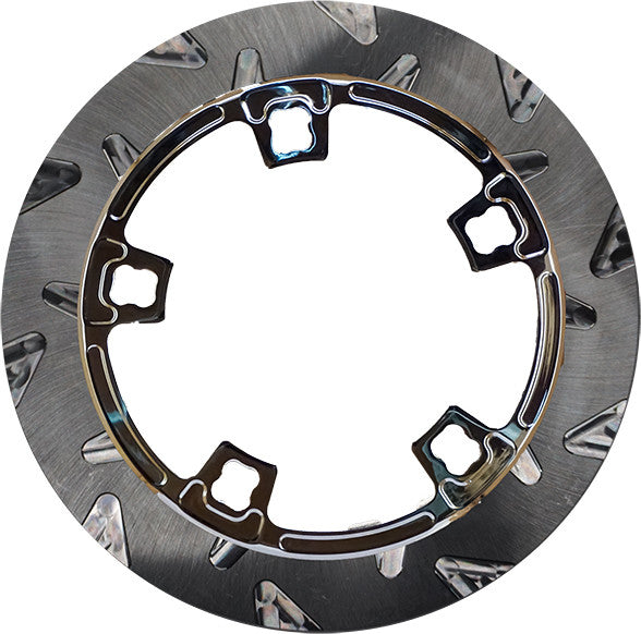 LYNDALL BRAKESHigh Carbon Steel Perimeter Rotor Silver Flt 14-Up 11.8815-0200