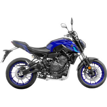 LEOVINCE LV-10 Exhaust System - Carbon Fiber YZF-R7/MT-07 2021-2024 15264CU