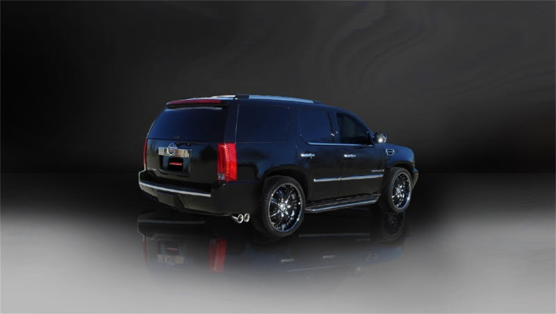 Corsa 07-10 Cadillac Escalade 6.2L V8 Polished Sport Cat-Back Exhaust 14202