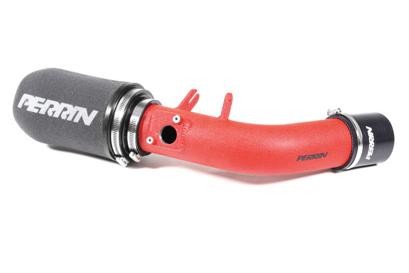 Perrin 08-14 WRX / 08-17 STI Red Cold Air Intake (Will Not Fit 2018 STI) PSP-INT-322RD