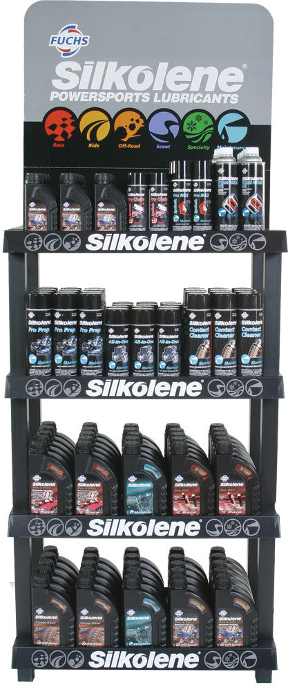 SILKOLENE Free Standing Display 63x29.5x 20.5" 80078900080