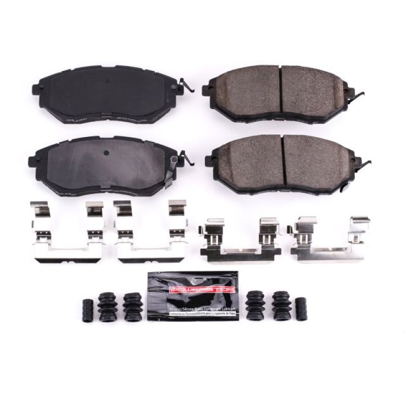Power Stop 06-07 Subaru B9 Tribeca Front Z23 Evolution Sport Brake Pads w/Hardware Z23-1078