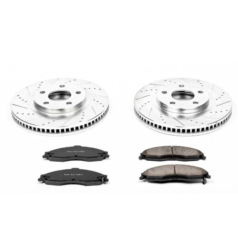 Power Stop 98-02 Chevrolet Camaro Front Z23 Evolution Sport Brake Kit K1547