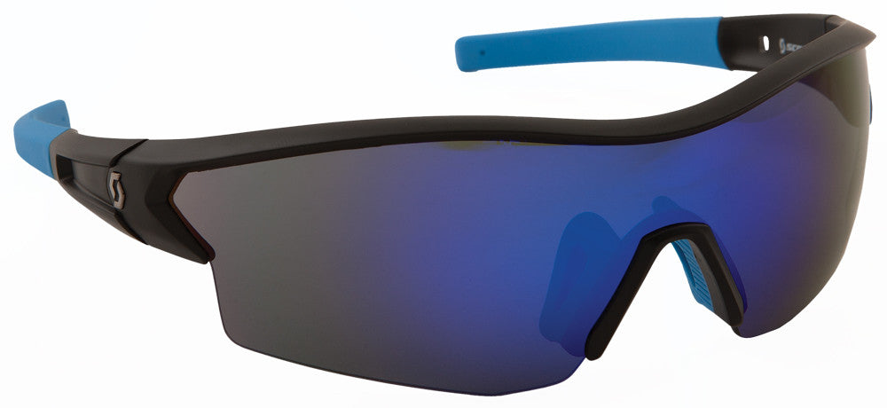 SCOTT Leap Sunglasses Matte Black W/Blue Ion Lens 229744-1337007