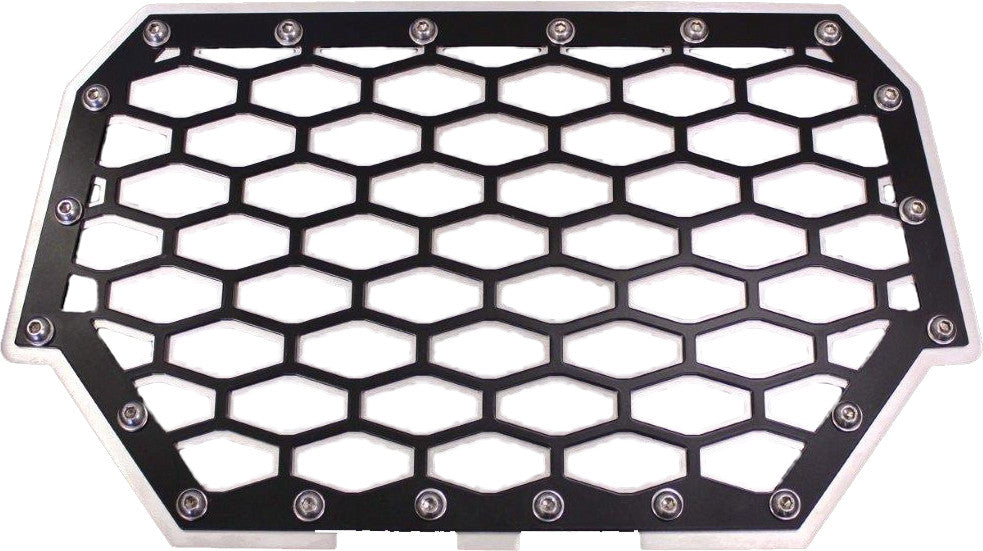MODQUAD2-Panel Front Grill (Black/Silver)RZR-FG2-BLK
