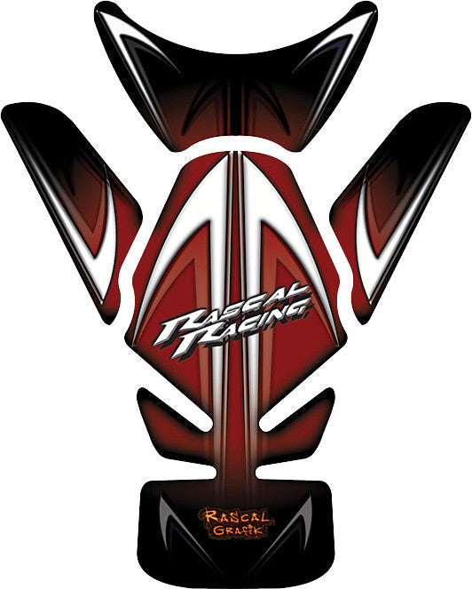 RASCAL GRAFIK Tank Pad Yam R1 '09 Wht/Red RA36599