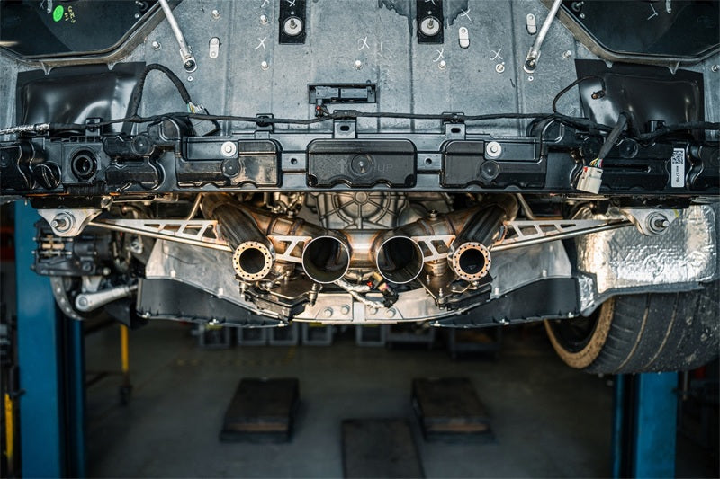Corsa 2023 Chevrolet Corvette C8 Z06 3in Valved Cat-Back Exhaust Muffler Delete Track System w/o Tip 21113
