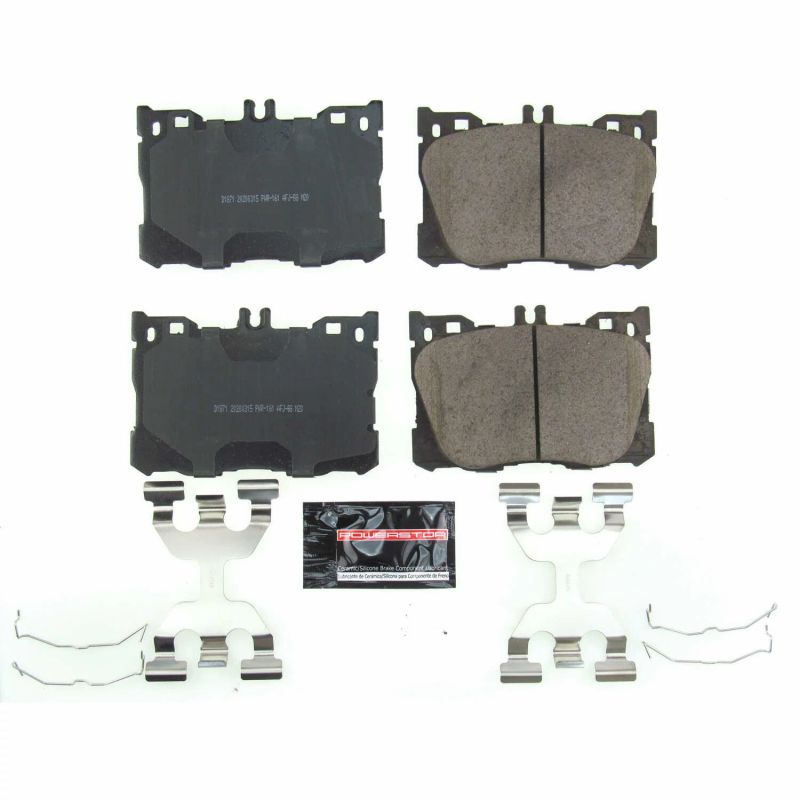 Power Stop 17-18 Mercedes-Benz C43 AMG Front Z23 Evolution Sport Brake Pads w/Hardware Z23-1871