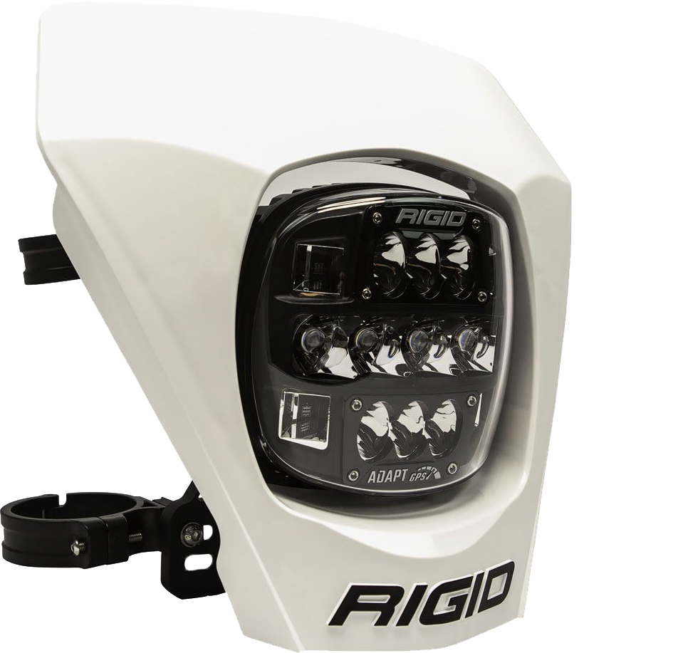 RIGID Adapt Xe Number Repl Plate White 300419