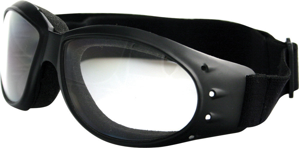 BOBSTER Cruiser Sunglasses Black W/Clear Lens BCA001C