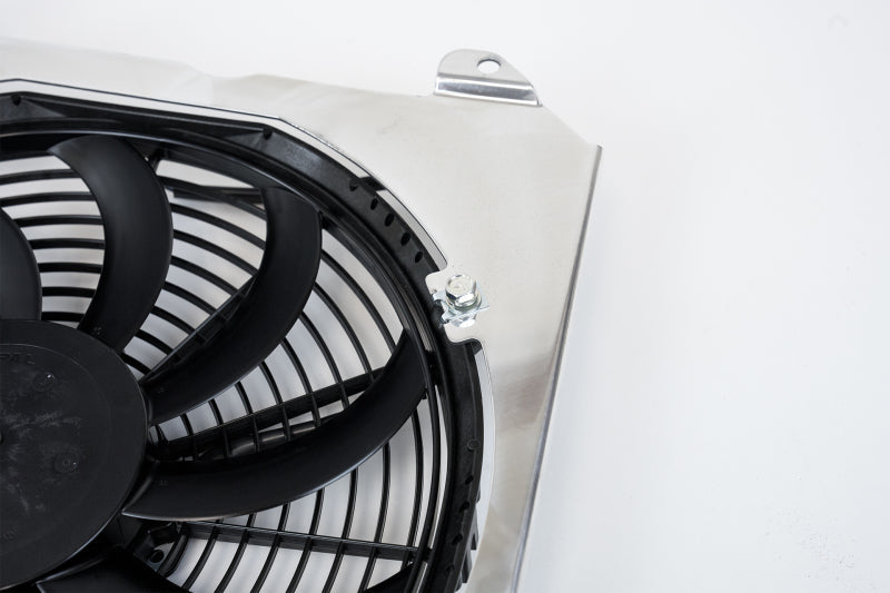 CSF 92-00 Honda Civic All-Aluminum Fan Shroud w/12in SPAL Fan 2858F