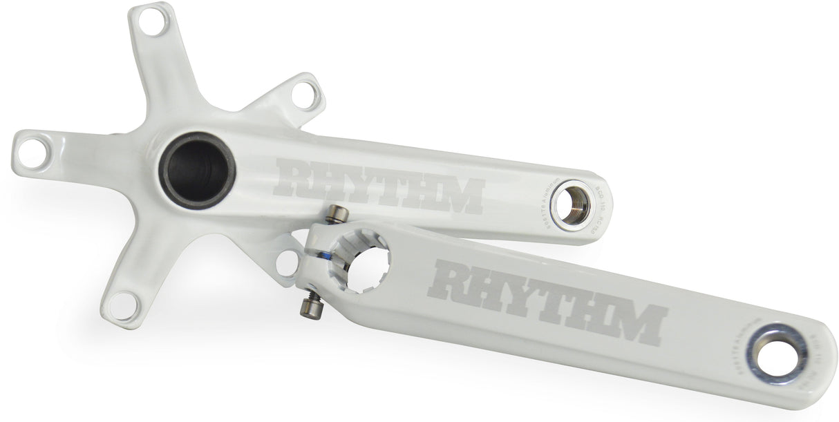 CRUPI Expert 2-Piece Alloy Crank Set White 130mm 20232