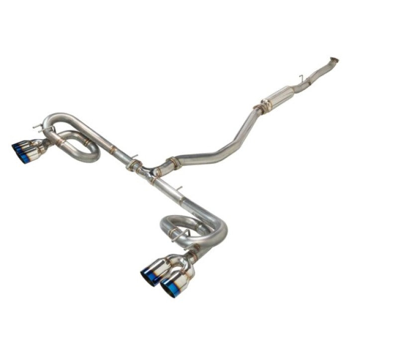 Remark 2022+ Honda Civic Hatchback Sport Touring FL1 (Link Loop) Catback Exhaust Burnt Stainless Tip RK-C4063H-07T