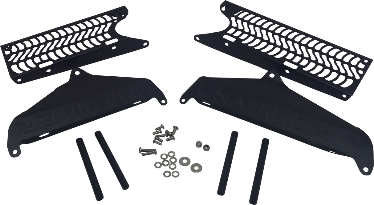UNABIKER Radiator Guard (Black) SRMZ25016-K