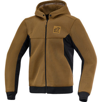 ALPINESTARS Chrome Super Airflow Hoodie - Utility Brown/Black - Small 4200226-8056-S