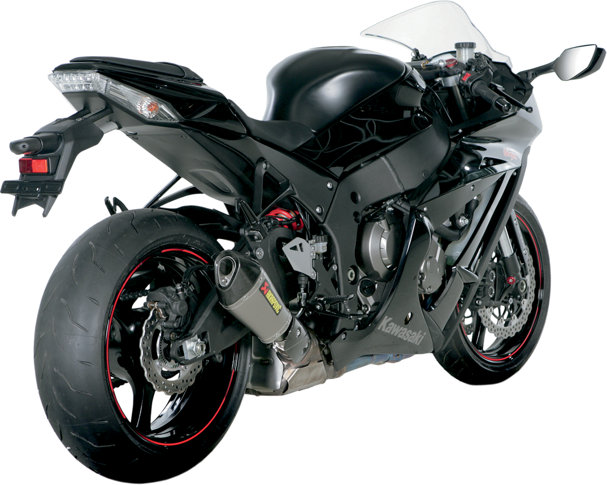 AKRAPOVIC Slip-On Exhaust Muffler Triangle Titanium Ninja ZX-10R 2011-2015 S-K10SO7T-HASZ 1811-2300
