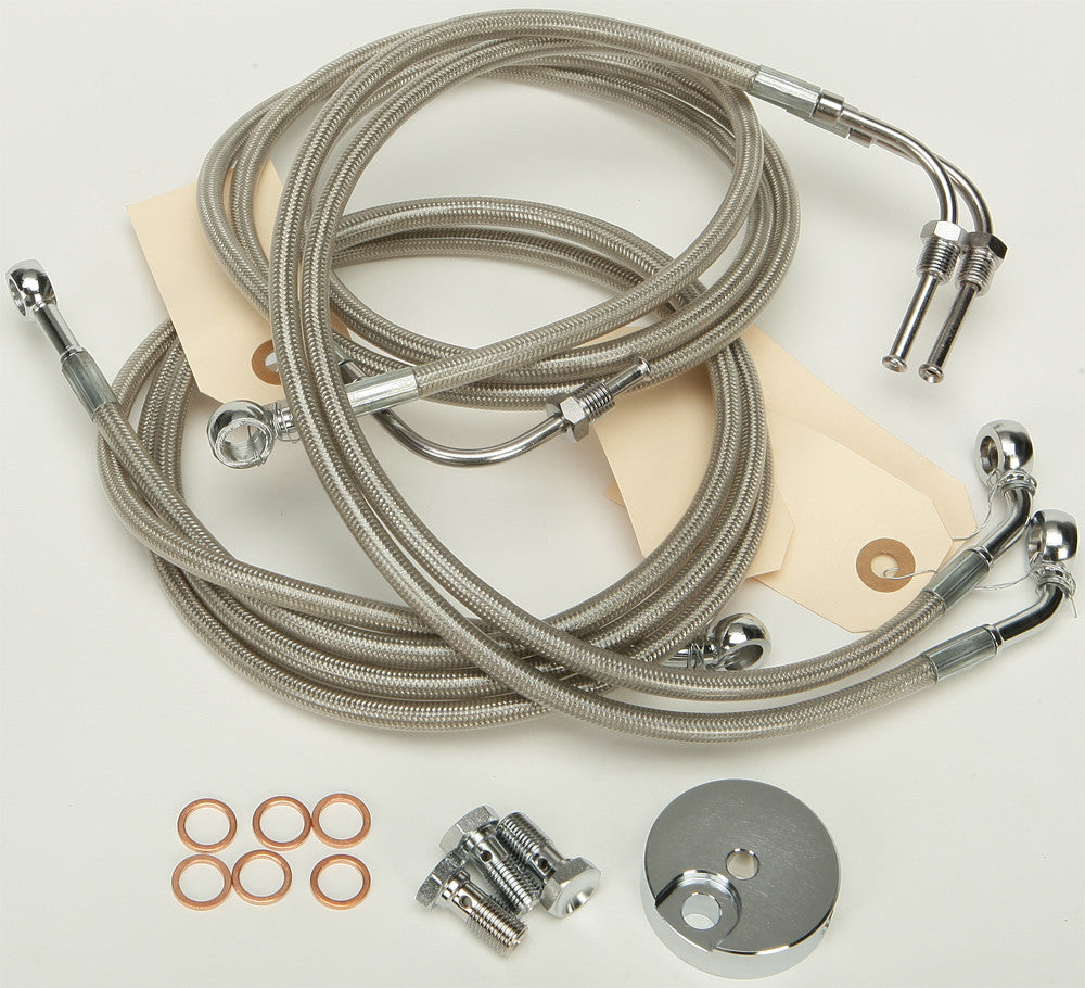 HARDDRIVE Brakeline Kit Clr Touring HD-0400