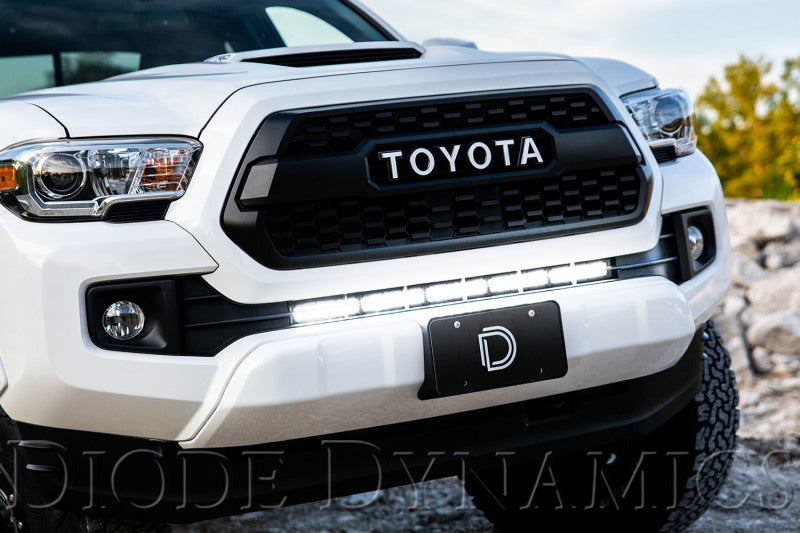Diode Dynamics 16-21 Toyota Tacoma SS30 Stealth Lightbar Kit - Amber Driving DD6073
