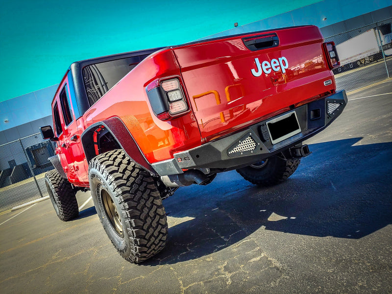 DV8 Offroad 2018+ Jeep Gladiator Rear Bumper RBGL-01