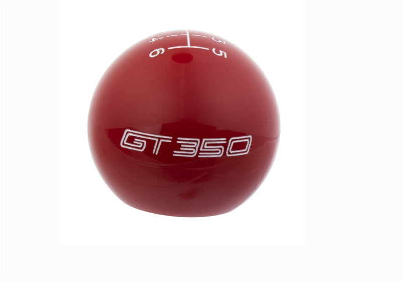 Ford Performance GT350 Shift Knob 6-Speed - Red M-7213-M8SR