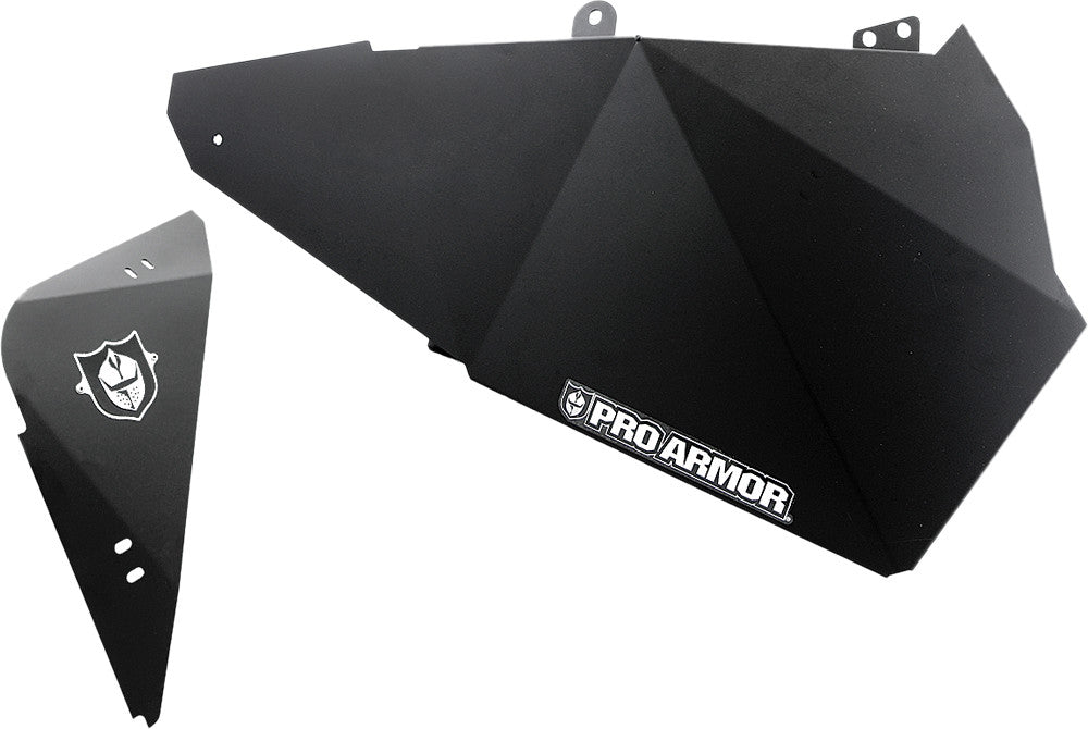 PRO ARMOR Lower Door Inserts Black P159210RBL