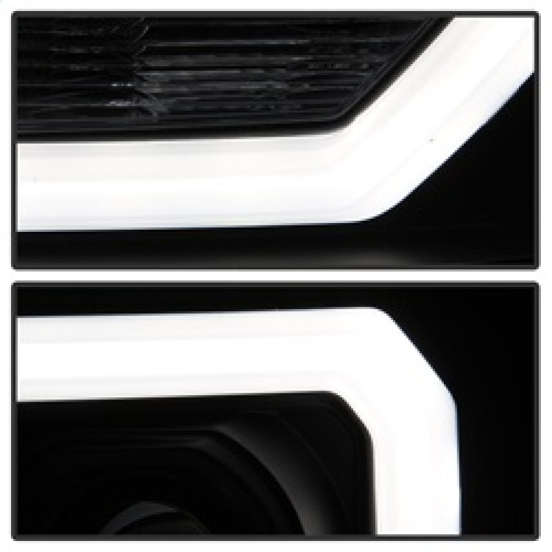 Spyder GMC Sierra 1500/2500/3500 07-13 V2 Projector Headlights- Black PRO-YD-GS07V2-LBDRL-BK 5083630