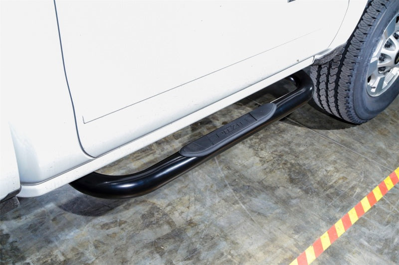 Deezee 09-2022 Dodge/Ram Ram Tubes - 3In Round Black Steel RegCab DZ 372211