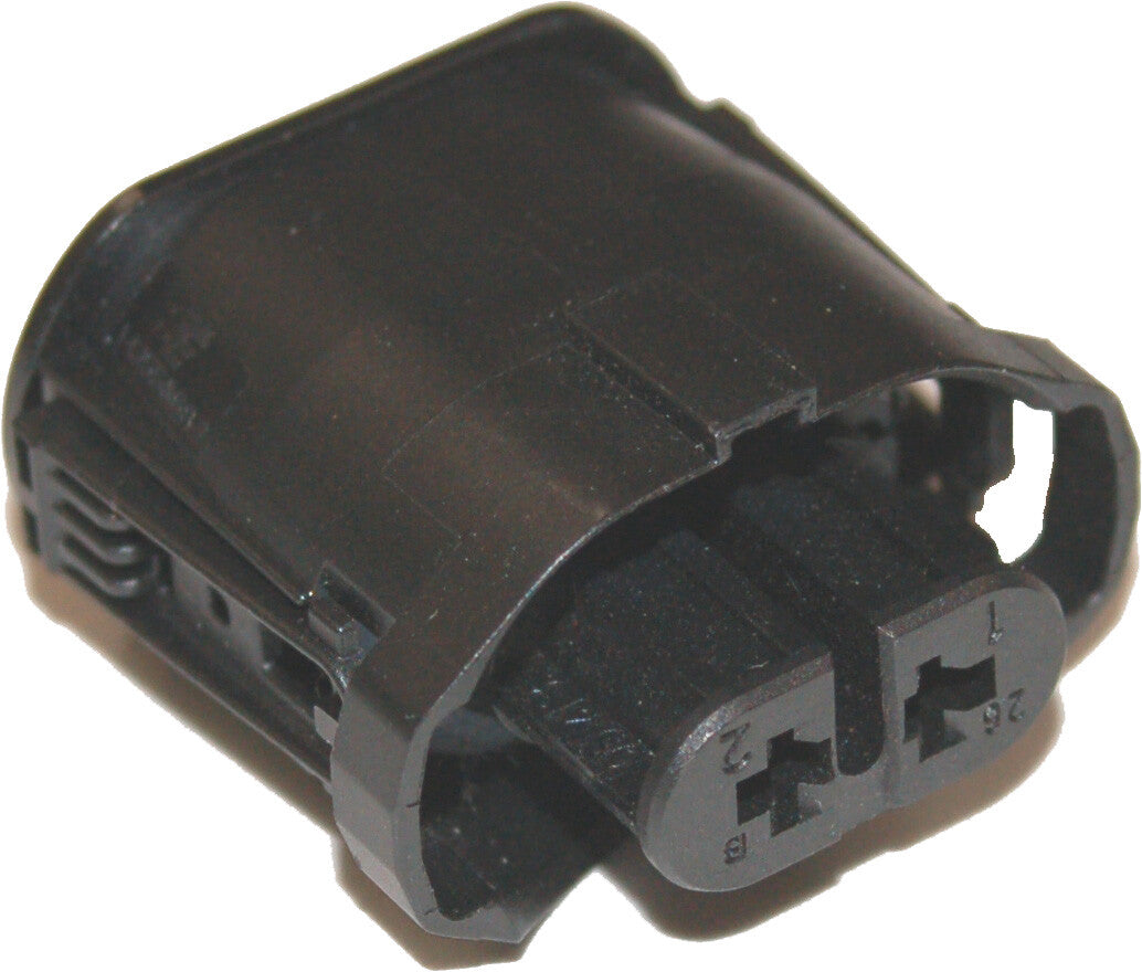 NAMZ CUSTOM CYCLEHeadlight Connector Black Hd 72449-01 VrodNA-1-1355668-2