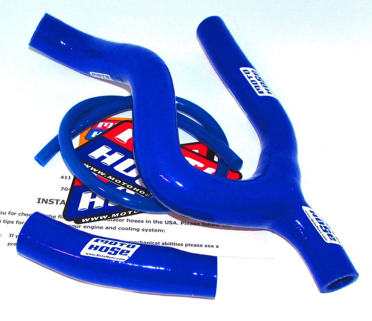 MOTO HOSEY Hose Kit Blue Husq / Ktm Fc250 Sx25024-621YB